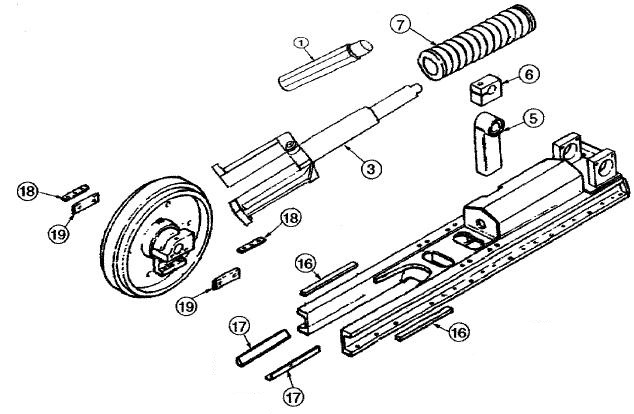 International Dresser Dozer Track Parts